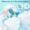 10WHITE,Deep Clean Series Toothbrush Heads Compatible with Oral b IO view 4
