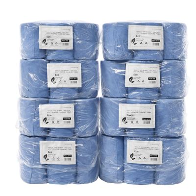 AAM 36 Pack Centre Feed Blue Roll for Kitchen Workshop Restaurants | Environment Friendly Kitchen Roll | Paper Towels | Hygienic Fast Drying Tissue Paper