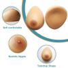 1 Pair Silicone Breast Forms, Teardrop Fake Boobs - Self Adhesive, F Cup for Transgender, Crossdresser, Mastectomy(Self Adhesive,D Cup) view 3