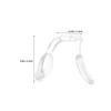 Abaodam 2pcs Eyeglasses Nose Pads Silicone Replacement for Glasses Spectacle Bridge Nose Pads Soft Cushion U Shaped Eyeglass for Eyeglass view 2