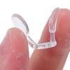 Abaodam 2pcs Eyeglasses Nose Pads Silicone Replacement for Glasses Spectacle Bridge Nose Pads Soft Cushion U Shaped Eyeglass for Eyeglass view 4