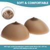 1 Pair Silicone Fake Boobs, Round Breast Forms - Self Adhesive, J Cup for Transgender, Crossdresser, Mastectomy(Self Adhesive,B Cup) view 3