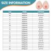 Teardrop Silicone Fake Boobs E Cup - 1 Pair Self Adhesive Breast Forms for Transgender Crossdresser, Realistic Shape(Non Adhesive,I Cup) view 4