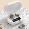 Contact Lens Cleaning Machine - Rechargeable Ultrasonic Cleaner,Colored Contact Lens Cleaning Machine | for Men Adults Home Travel Business Daily Monthly Yearly Care Night view 3