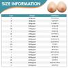 Non-Adhesive Teardrop Silicone Breast Forms with Realistic Nipples - K Cup Mastectomy Prosthesis for Transgender(Non Adhesive,H Cup) view 4