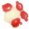LAIOUSN 3Pcs Christmas Santa Theme ABS Dough Presser Pocket Pie Mold Baking Hand Pie Mold for Homemades Dessert Ergonomic Baking Mold view 4