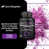 SportBeets Beetroot Extract 32,500mg Capsules Standardised to 6% Nitrates - L-Citrullne 1,000mg & Black Pepper to Enhance the Benefits of Beetroot. (32,500mg from 500mg of a 65:1 Extract Ratio) view 2