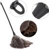 Ostrich Feather Duster - Dusting Duster - Handmade, Anti-static, Washable, Reusable | Lightweight Cleaning Tool - For Cleaning Books, Cars, Keyboards, Offices, And Homes(L) view 3