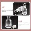 HOMSFOU Mini Bitters Bottle Glass Portable Sealed Bar Accessory for Cocktail Mixing Suitable for Bartenders and Home Use view 3