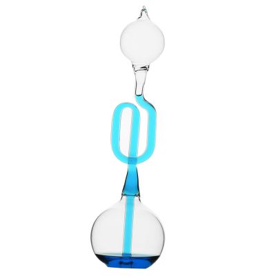 FAUOSWUK Hand Boiler Innovative Thermometer Science Toy for Stress Relief Home Ornament, High Borosilicate Glass Hand Boiler for Birthday Gift, 6.5 X 2 in