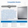 DD82-01309A top spray arm Compatible with samsung DW80K7050UG, DW80K7050US etc Dishwasher (Some Models), Replace Number: AP6244408, PS12085666, EAP12085666, PD00041014 etc view 3