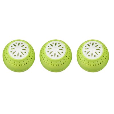 ZAWELIYO Refrigerator Ball Eco-Friendly Odor Absorber Fridge Freshener Ball for Kitchen Home 1pc