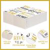 100 Pcs Friends & Family Home Range Paper Napkins 3 Ply Welcome Guest Disposable Absorbent Hand Towels Soft Dinner Paper Napkins for Bathroom Home Kitchen Wedding Holiday Baby Bridal Shower view 2