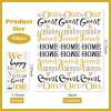 100 Pcs Friends & Family Home Range Paper Napkins 3 Ply Welcome Guest Disposable Absorbent Hand Towels Soft Dinner Paper Napkins for Bathroom Home Kitchen Wedding Holiday Baby Bridal Shower view 3