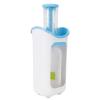 Omabeta Squeeze Station Portable Fruit Puree Squeezer for DIY Food Pouches in Blue, Rosy Red for Home Kitchen 12.0x5.1x3.7in (Blue) view 4