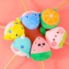 Abaodam Cartoon Massage Hammer Plush Massage Stick and Stimulating Circulation Made of Plush and Timber for Home and Travel Use view 3