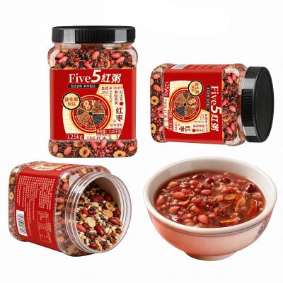 1.25kg Canned Five-Grain Porridge Mix - Easy Cook Breakfast, Whole Grain Supplement, Delicious & Versatile For Family Meals