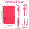 4 Pcs Eyelash Applicator Tool Lash Applicator Tool Kit DIY Eyelash Extension Tweezers Set Lash Tweezers Kit Professional Eye Lashes Applicators Tools for DIY Eyelashes Extension Cluster Lashes Removal view 2