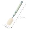 Sponge Bottle Cleaner Brushes,Dish Brush with Long Handle Deep Cleaning,Soft Dishwashing Foam Cleaning Brushes for Cups Mugs Kettles Wine Glasses Washing Up Brush,Flexible Head Gentle On Glass (Green) view 2