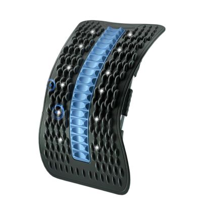 Lumbar Stretcher | Adjustable Traction and Massage, Lumbar Traction and Back Stretcher | for Men and Women Home Gym Travel Yoga Pilates Muscle Recovery
