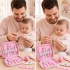 Baby Grooming Kit Newborn, 13-Piece Healthcare & Nail Care Set with Brush, DigitalThermometer, Nasal Aspirator, Nail Care Set, Clippers & Case, Baby Gift Set (Pink) view 4