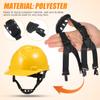 BESPORTBLE Helmet Chin Strap 6 Pcs Adjustable Hard Hat Retention Band Set Outdoor view 3