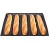 FACAIIO Perforated Hot Dog Bun Pan Even Baking, Breathable Perforated Design, Carbon Steel Bread, 46 cm view 1