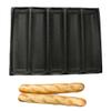 FACAIIO Perforated Hot Dog Bun Pan Even Baking, Breathable Perforated Design, Carbon Steel Bread, 46 cm view 2