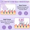 Bikini Trimmer Women, 2-in-1 Lady Shavers for Women, Electric Dual-Head Razor Shaver IPX7 Waterproof, Cordless Wet & Dry Rechargeable Lady Shaver for Pubic Hair, Body, Legs, Underarm view 2