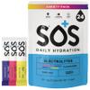 SOS Daily Hydration Electrolyte Mixed Flavour Selection Pack (Pack of 24) view 1