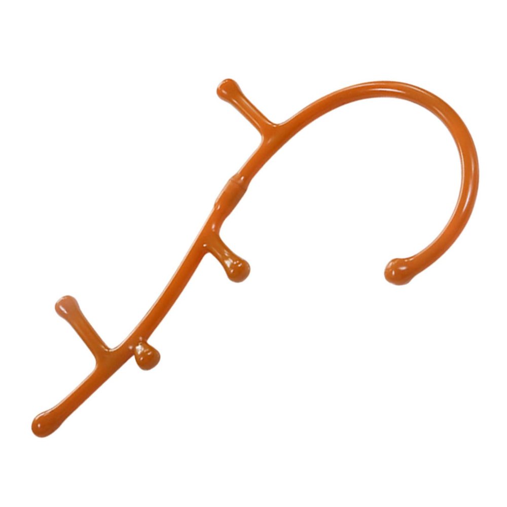 LRXIYODE Acupoint Massage Stick Back Massager Therapy Tool Portable Multi-Functional Long Handle Fatigue Relief Stick for Neck and Shoulder Massage