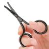 JTLB JTLB Nose Hair Scissors, Rounded Tip, Moustache, Beard, Facial Eyebrow, Scissors Trimmer view 2