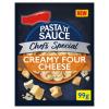 Pasta'n'Sauce Chef's Special Creamy Four Cheese, 99g, Pack of 3, No Artificial Colours or Preservatives, Suitable for Vegetarians view 3