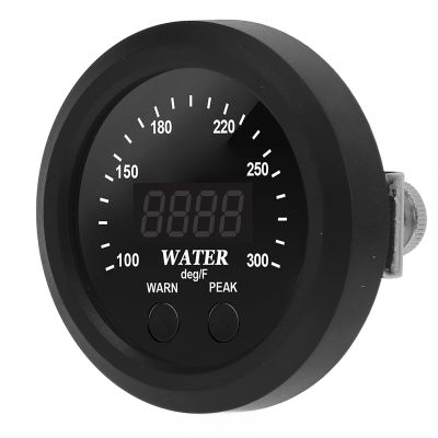ERYUE Accurate Water Temp Meter 100300 Digital Display Red LED for Car Truck, Universal Fitment