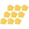 SUPVOX 100pcs Yellow Grease-Proof Sandwich Paper Wraps for Bakeries and Cafes, Oil-Resistant Food Grade Parchment Liner for Sandwiches and Snack Wrapping view 1