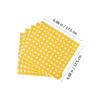 SUPVOX 100pcs Yellow Grease-Proof Sandwich Paper Wraps for Bakeries and Cafes, Oil-Resistant Food Grade Parchment Liner for Sandwiches and Snack Wrapping view 2