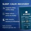KOERO Magnesium Glycinate 1500mg (300mg Elemental) + Vitamin B6 High Absorption Chelated Magnesium Capsules Supports Sleep & Relaxation 120 Capsules UK Made view 3