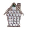 SHYYOULQE Holiday Seasonal Advents Calendar Houses Holiday Wood Advents Houses Calendar Christmas Countdowns with Decoration Christmas Countdowns Houses view 1