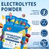 Electrolytes Powder Packets, Hydration Powder Drink Mix - 7 Essential Electrolytes, 5 Vitamins for Hydration & Nutrients Replenishment, Energy Recovery, Sugar Free - 24 Packets/6 Flavors view 2