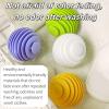 6 PCS Reusable Tumble Dryer Balls, Laundry Balls for Washing Machine & Tumble Dryer,Laundry Balls for Washing Machine & Dryer,Reusable Dryer Balls for Clothes,Fluffy Clothing Tumble Dryer Balls view 4