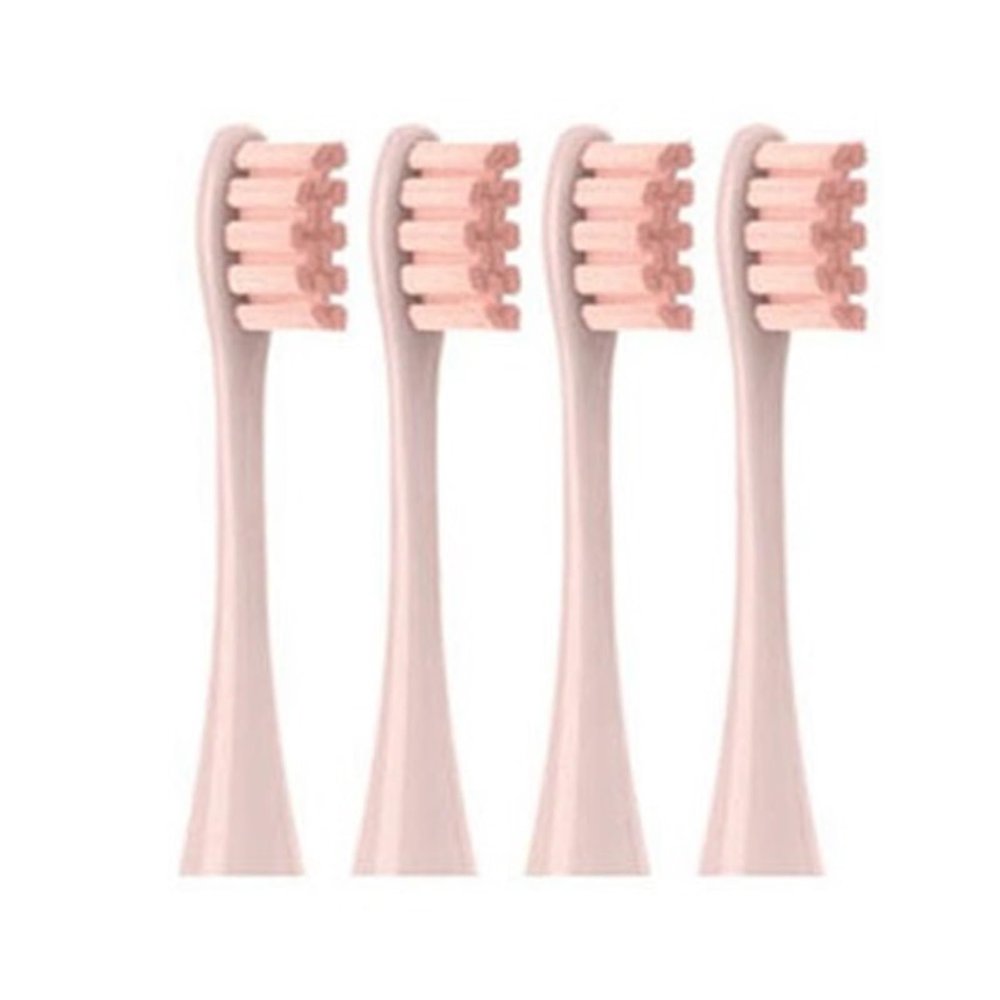 4/12PCS,Compatible for Oclean Toothbrush Head for X/X Pro/Z1/F1/One/Air 2/SE Electric Sonic(4PCS-Pink)