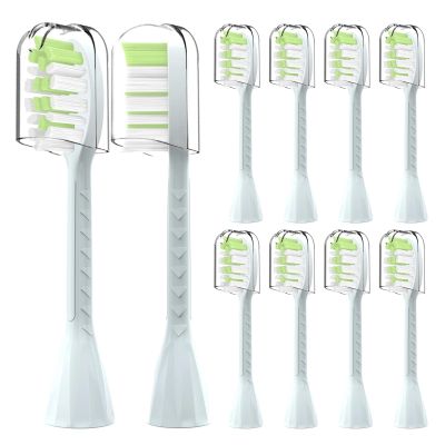 10PCS Toothbrush Heads, Compatible with Philips, HY1100