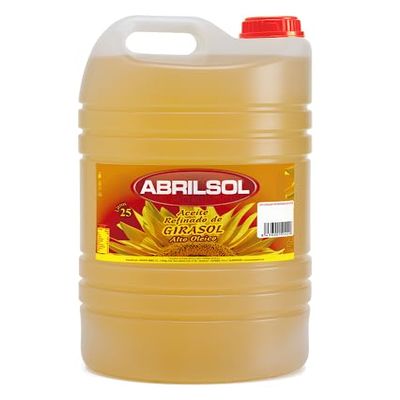 High Oleic Sunflower Oil 80% Abrilsol | 25L Catering Container | Professional Cooking Oil