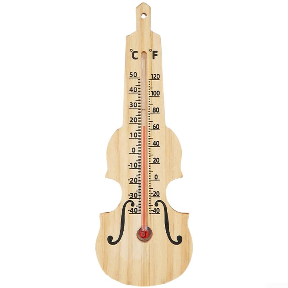 Wall Mount Thermometer with Dual Celsius Fahrenheit Scale for Indoor Outdoor Use Suitable for Home, Baby Room, and Greenhouse
