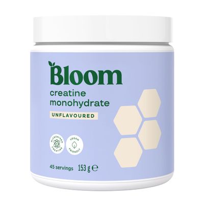 Bloom Nutrition Creatine Monohydrate Powder Fitness & Workout Support Supplement Unflavoured