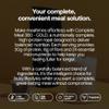 Protein Works | Complete Meal 360 - GOLD Innovation, Premium Meal Replacement Shake, High Protein, 165 Health Benefits, 24 Vitamins & Minerals, Omega 3, Vanilla Crme, 20 Meals, 2kg view 4