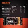Getbuzzing Nut Free Oat Flapjacks - Gluten Free Healthy Snacks - Energy Bars For Running, Cycling, Gym - Pack of 4 x 62g (Dates & Seeds) view 3