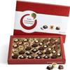 Lily O Brien Gourmet Petit Chocolate Indulgence | Valentines Day Present | Large Box - 340g | 33 Chocolates | Delightfully Dark, Milk & White Assortment Perfect Treat for Special Occasions view 1