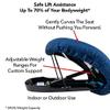 Lifting Seat Pad, Portable Cushion with Rising Aid for Elderly, Support Pad for Sofa and Lift Chair view 3