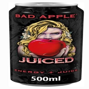 juiced Energy Drink Bad Apple Flavor 500ml (Pack of 12) "Ignite Your Passion with Every Sip" For All Occasions